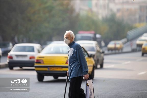 The air pollution in the Iranian capital Tehran have reached high levels and is considered unhealthy for everyone. (December 2023)
