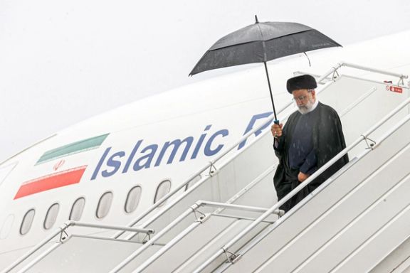 Iranian President Ebrahim Raisi upon arrival in New York at F. Kennedy International Airport in New York, US, September 18, 2023