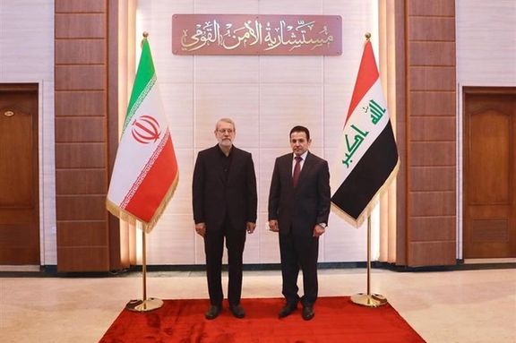 لاریجانی در سفر به بغداد توافقنامهای امنیتی با عراق امضا کرد