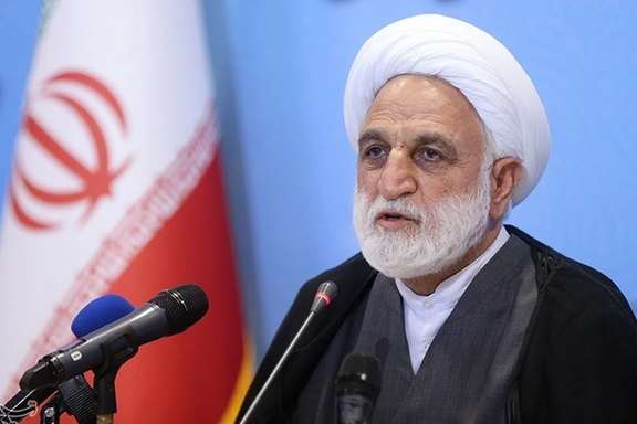 Iran's Chief Justice Gholam-Hossein Mohseni Ejei