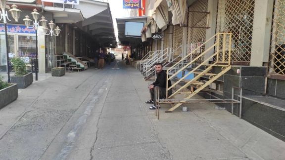 Closed shops in Kordestan province