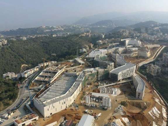 The US embassy in Lebanon, located outside the capital, Beirut. 2023