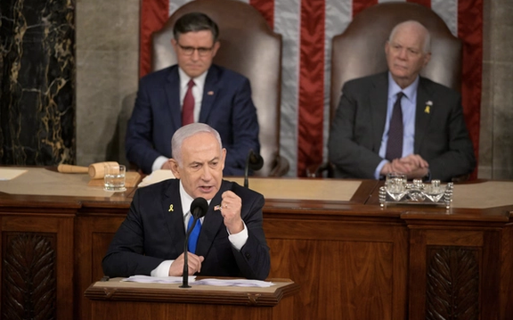 نتانیاهو در کنگره آمریکا خواستار اتحاد ضد جمهوری اسلامی در خاورمیانه شد