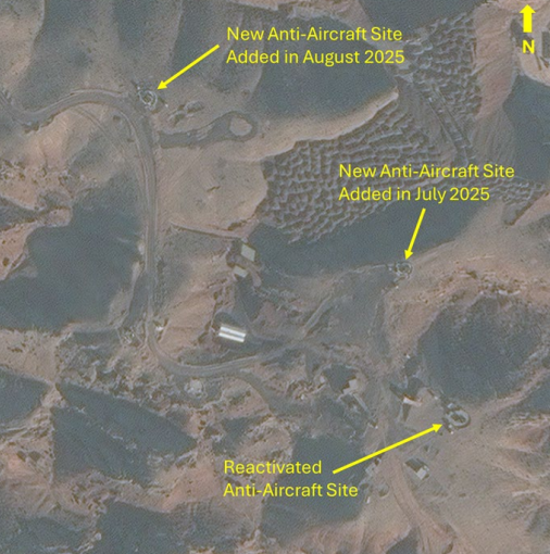 مواضع توپخانه ضدهوایی