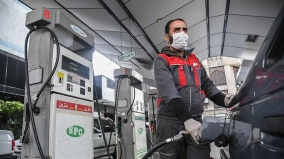 A gas station in Tehran, Iran