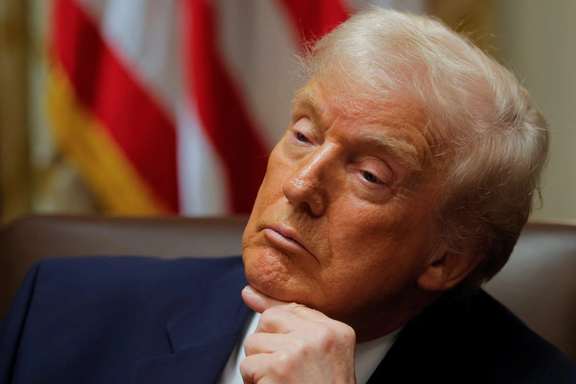 US President Donald Trump attends a cabinet meeting at the White House in Washington, DC, U.S., December 2, 2025.