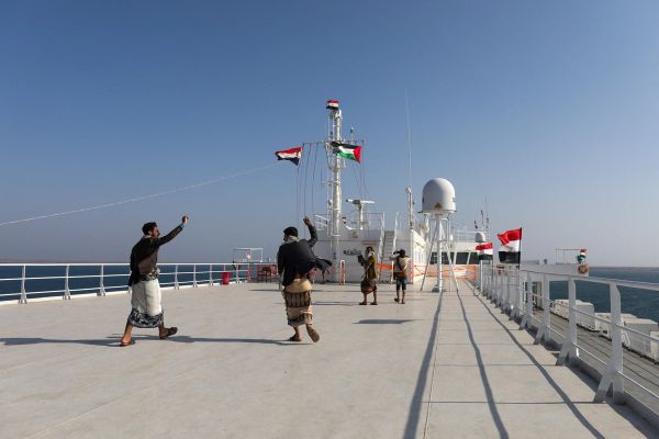 Greece-Owned Vessel Targeted By Iran's Houthi Militia In Double Missile Strike