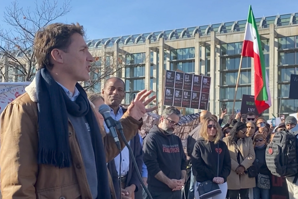 Attending Rally Canadian Premier Mentions 'Regime Change' In Iran