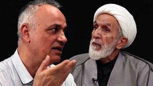 Prominent journalist Ahmad Zeidabadi and ultra-hardliner politician Mehdi Taeb