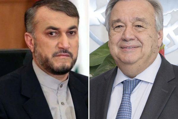وزير الخارجية الإيراني لغوتيريش: سبب تباطؤ محادثات فيينا عدم وجود مبادرة من الجانب الغربي