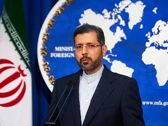 Iran's foreign ministry spokesman, Saeed Khatibzadeh