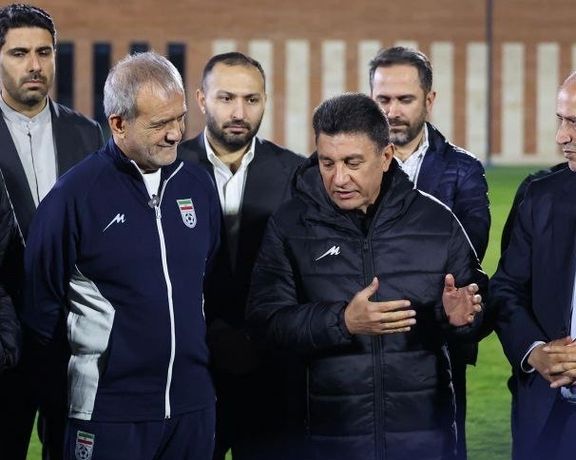 احتجاج إيراني على "مباراة الشرف" في أمريكا الداعمة لحقوق المثليين