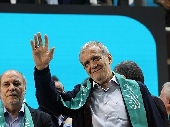 Presidential hopeful Masoud Pezeshkian