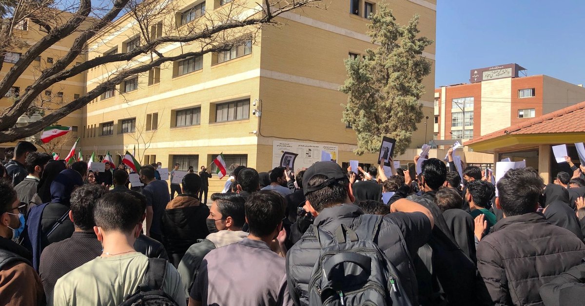 Iran’s campuses turn into battlegrounds again forty days after massacre