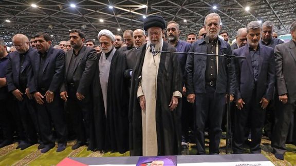 فرمانده سپاه اصفهان: خامنهای بر پیکر نیلفروشان نماز میت میخواند