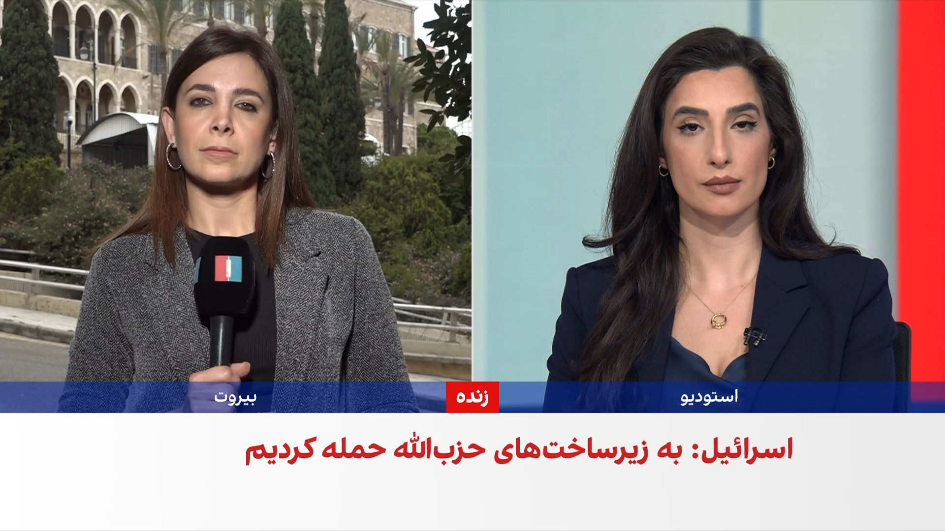 حملات اسرائیل به لبنان و مخالفت شدید حزب‌الله با مذاکره مستقیم این کشور و اسرائیل