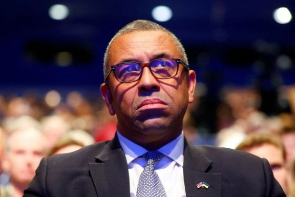 British Foreign Secretary James Cleverly