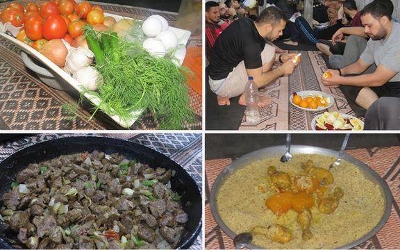 همزمان با بحران غذا در غزه؛ اسرائیل تصاویری از سفره اعضای حماس در تونلها منتشر کرد