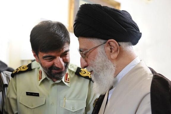 علی خامنهای و احمدرضا رادان