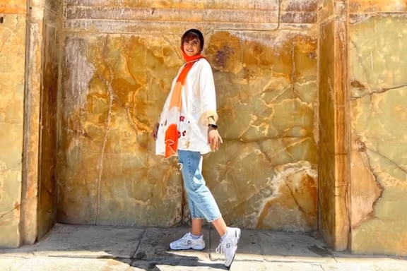 آرتمیس قاسمزاده در زادگاهش اصفهان