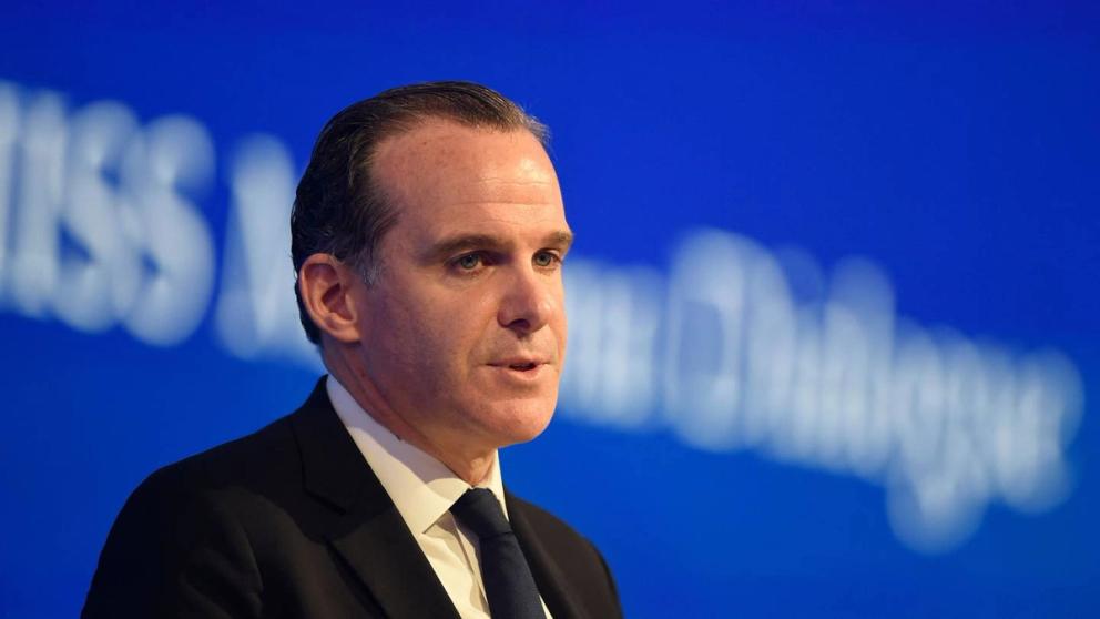 President Joe Biden’s top Middle East adviser, Brett McGurk