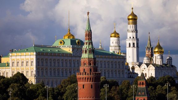 A general view of the Kremlin in Moscow, Russia, August 12, 2024.