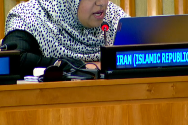 کمیته سوم مجمع عمومی سازمان ملل نشستی را برای بررسی وضعیت حقوق بشر ایران برگزار کرد