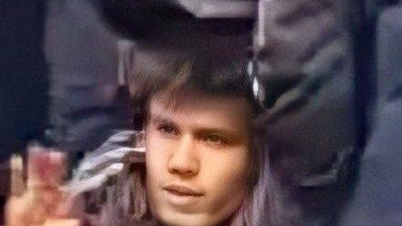 A video grab reportedly showing the assailant in Tuesday attack.