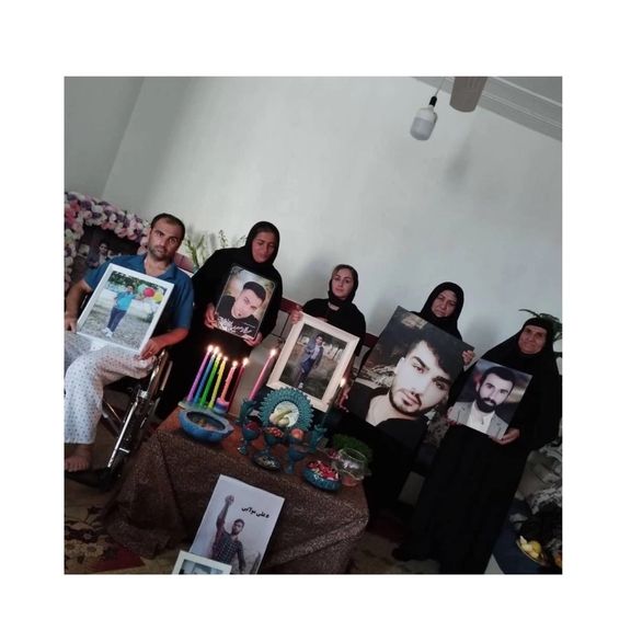 دیدار مادر و پدر کیان پیرفلک با مادران دادخواه ایذه