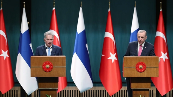 اردوغان از تصمیم ترکیه برای آغاز روند تصویب درخواست پیوستن فنلاند به ناتو خبر داد