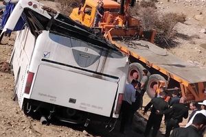 سقوط اتوبوس مسافربری به دره در جاده دماوند دستکم ۴ کشته بر جای گذاشت