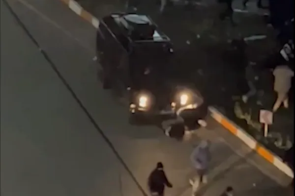Canada condemns Iran after video shows armored car running over protesters