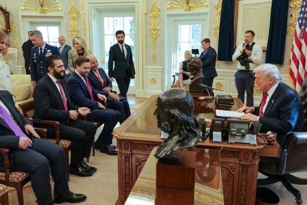 دونالد ترامپ و احمد الشرع در کاخ سفید دیدار کردند