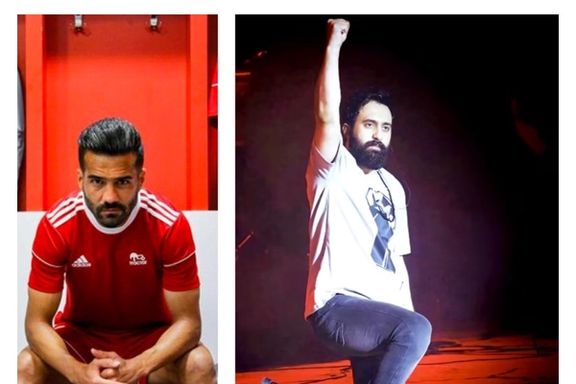 حمایت مسعود شجاعی، فوتبالیست، از مهدی یراحی، خواننده زندانی: او فرزند خلف مملکت است
