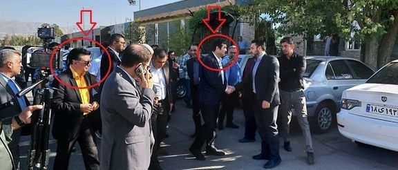 تصویری که تسنیم از همراهی داوود رفعتی با وزیر ورزش در بازدید از ورزشگاه تختی منتشر کرد