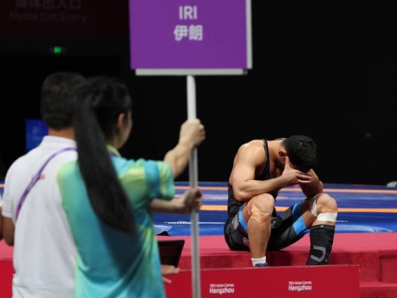 بازیهای آسیایی هانگژو؛ امین کاویانینژاد در فینال باخت و نقره گرفت