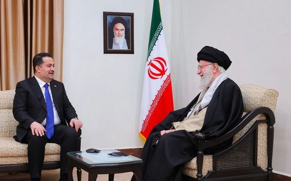 خلال لقائه السوداني.. خامنئي يحذر من توسع أميركا في العراق ويطالب بدعم "الحشد الشعبي"