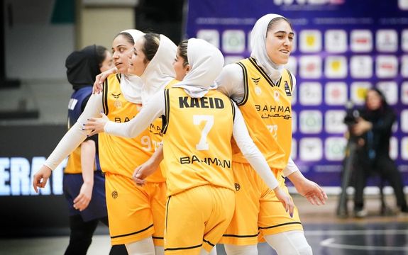 بهمن ۷۴-۴۵ مهرسان؛ گروه بهمن، قهرمان لیگ برتر بسکتبال زنان ایران