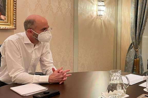 US Special Envoy for Iran Robert Malley during an interview with Reuters in Vienna, Austria, January 23, 2022.