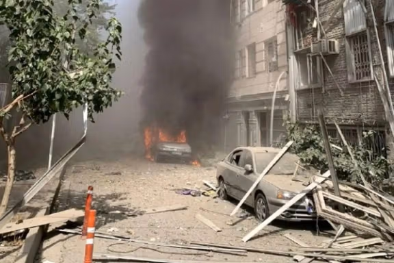 تصویری از محله مرزداران تهران در آغاز جنگ ۱۲ پس از آنچه رسانهها در ایران یک حمله پهپادی خواندند