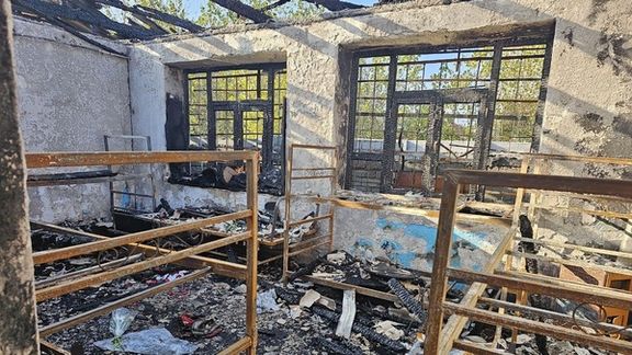 اعلام پلیس: آتشسوزی مرگبار کمپ ترک اعتیاد لنگرود عمدی بود، متهم بازداشت شد