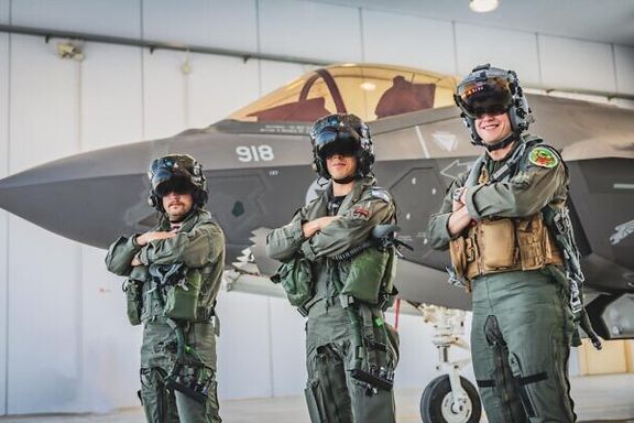 Israeli air force F-35 pilots