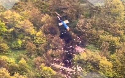 موتورسواران امدادگر: بالگرد رئیسی کلا ترکیده و همه چیز سوخته بود