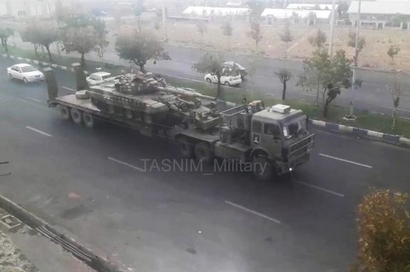 IRGC Deploys Armored Equipment To Northwestern Borders