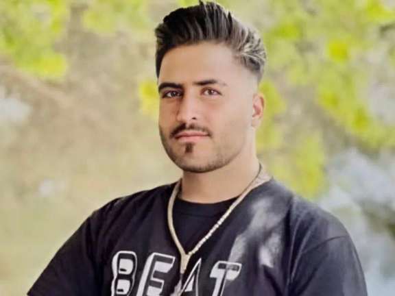 Milad Zohrevand, a young protester who was executed in Iran this week.