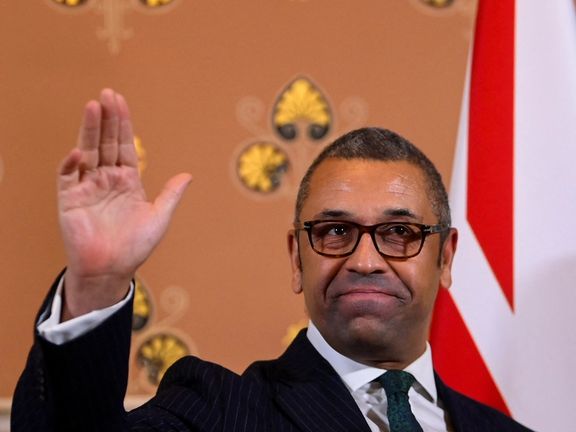 UK foreign secretary James Cleverly in December 2022