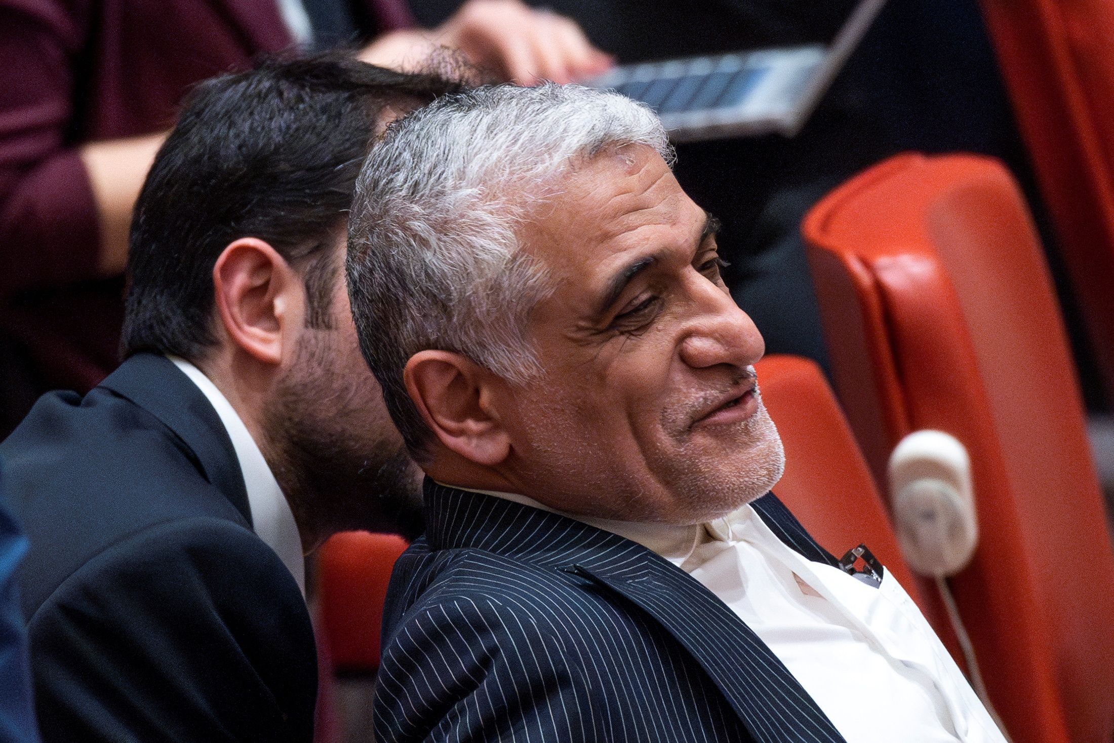 Amir Saeid Iravani, the Permanent Representative of the Islamic Republic of Iran  