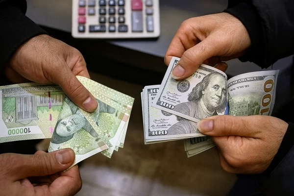 قیمت دلار در بازار آزاد ایران از ۱۸۰ هزار تومان فراتر رفت