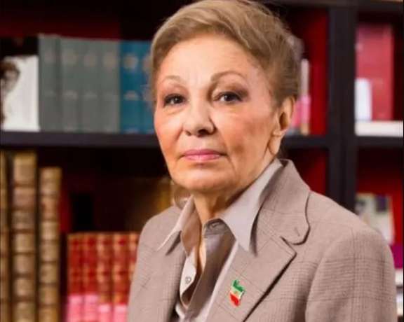 Iran’s exiled queen Farah Pahlavi