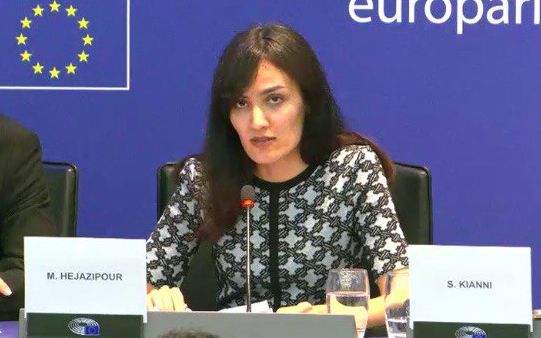 میترا حجازیپور، استادبزرگ شطرنج، در پارلمان اروپا: انقلاب ایران به دست مردم رقم میخورد